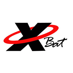 XBat Logo in Black and Red