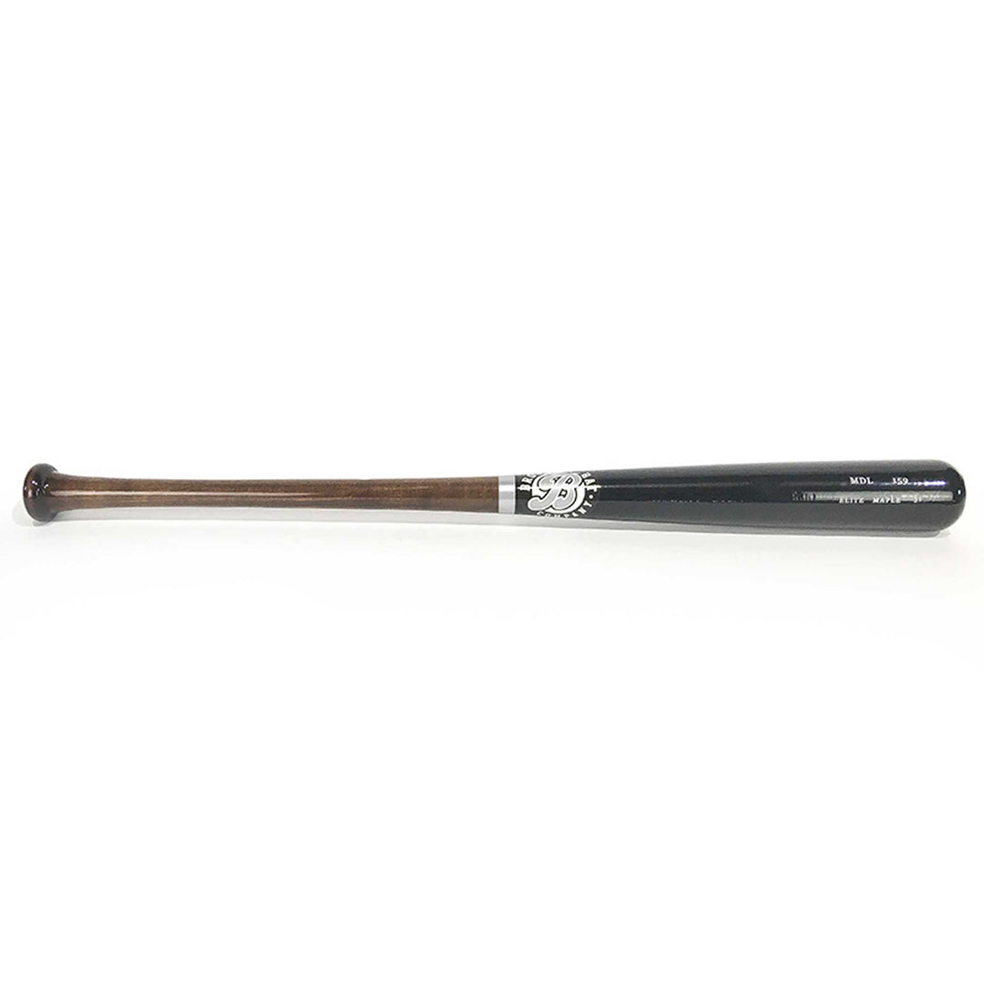 Brooklyn Bat Co. Playing Bats Brown | Black | Silver / 31" / (-2) Brooklyn Bat Co. Model 159 Wood Baseball Bat | 31" (-2) | Maple