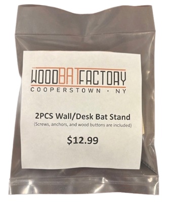2PCS Wall/Desk Bat Stand