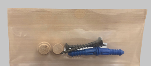 Wooden Wall Pencil & Bat Stand