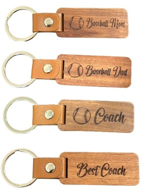 Baseball Keychains