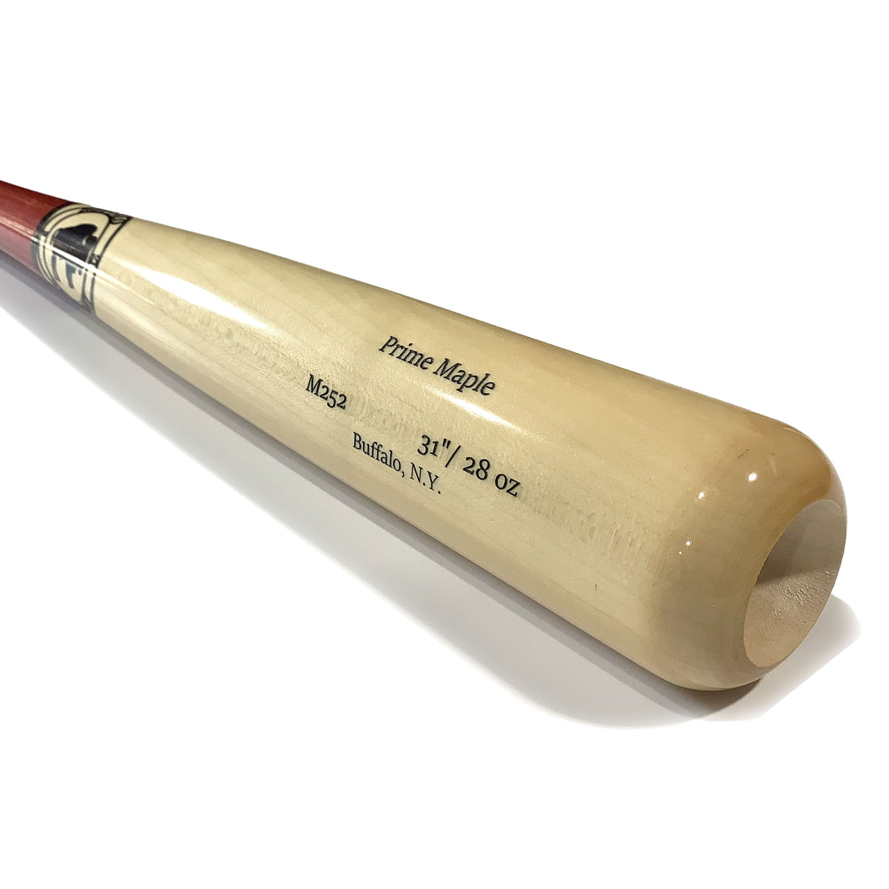 Buffalo Bat Co. M252 Wood Baseball Bat | Maple | 31" (-3)