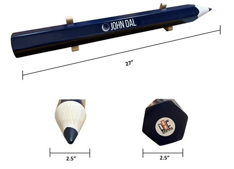 27" Solid Maple Golf Pencil