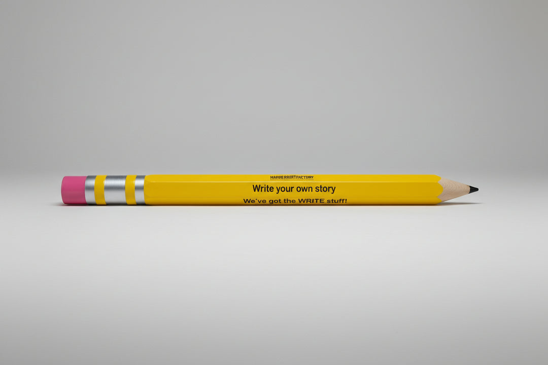 3-Foot Personalized Solid Maple Pencil