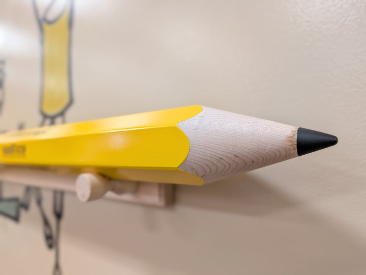 3-Foot Personalized Solid Maple Pencil