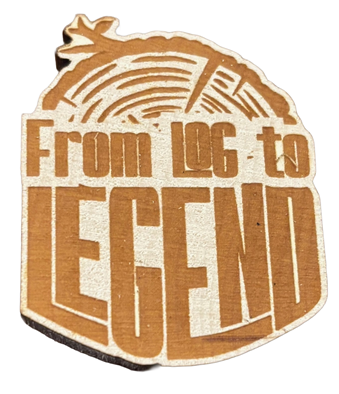 Log to Legend Wood Trading Pins