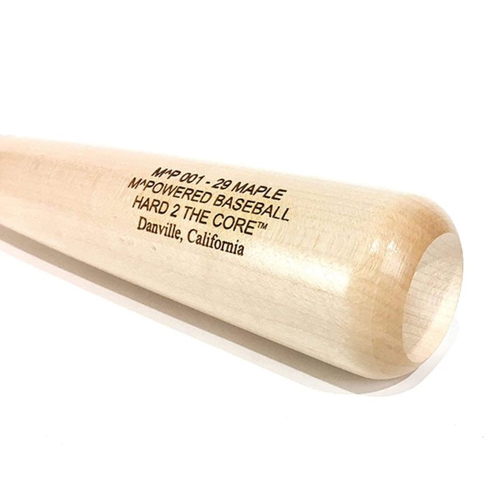 M^Powered M^P 001 Youth Hard 2 The Core Wood Baseball Bat | Maple