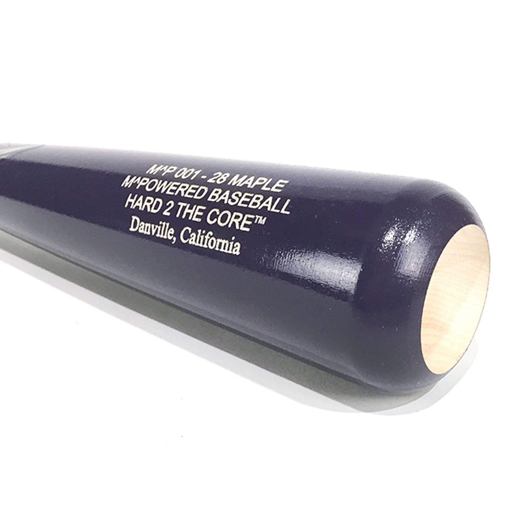 M^Powered M^P 001 Youth Hard 2 The Core Wood Baseball Bat | Maple