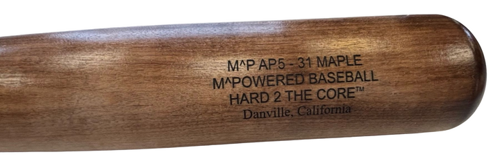 M^Powered M^P AP5 Hard 2 The Core Wood Baseball Bat | Maple