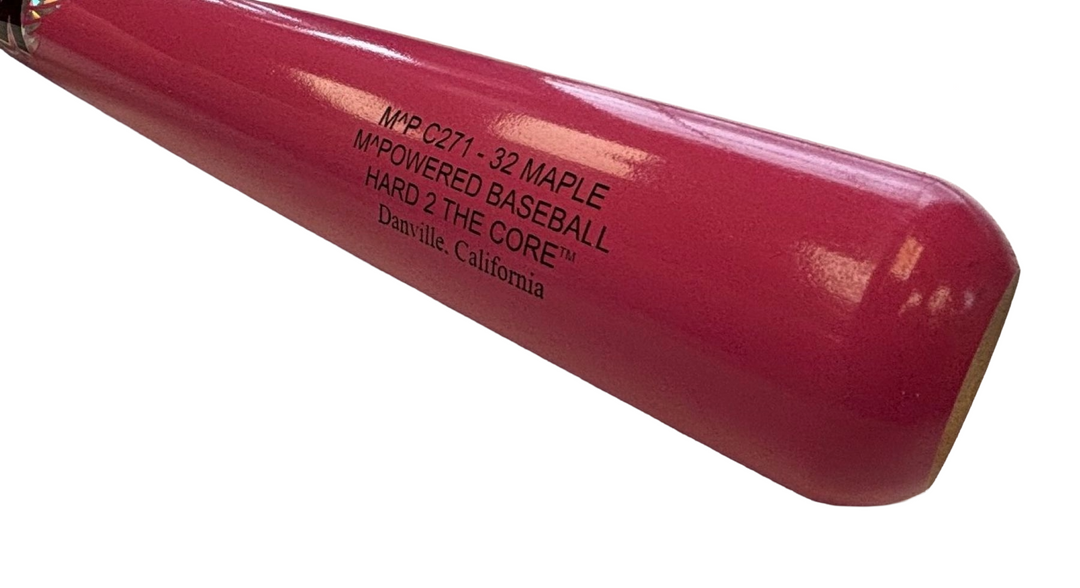 M^Powered M^P C271 Hard 2 The Core Wood Baseball Bat | Maple