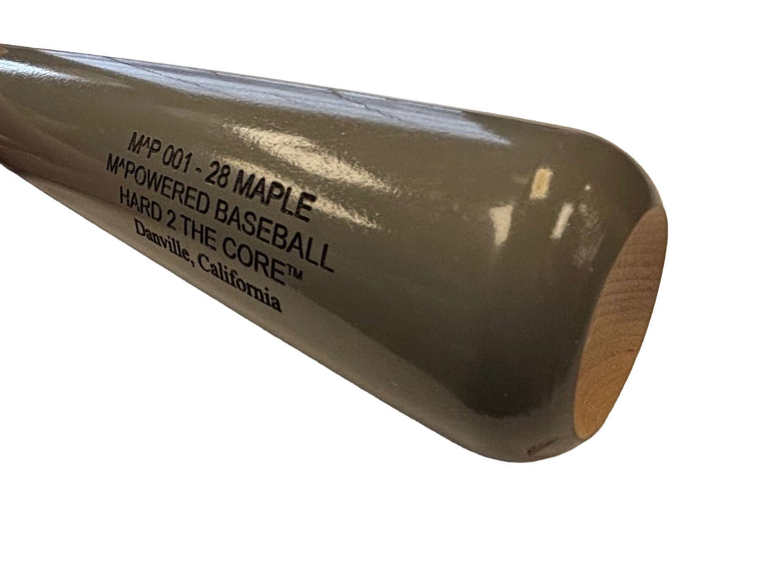 M^Powered M^P 001 Youth Hard 2 The Core Wood Baseball Bat | Maple