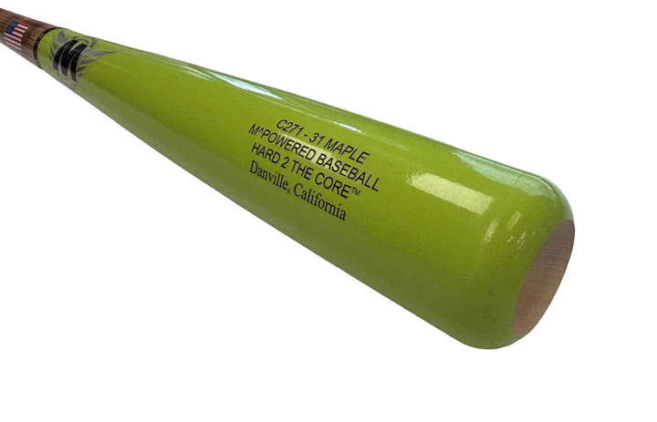 M^Powered M^P C271 Hard 2 The Core Wood Baseball Bat | Maple