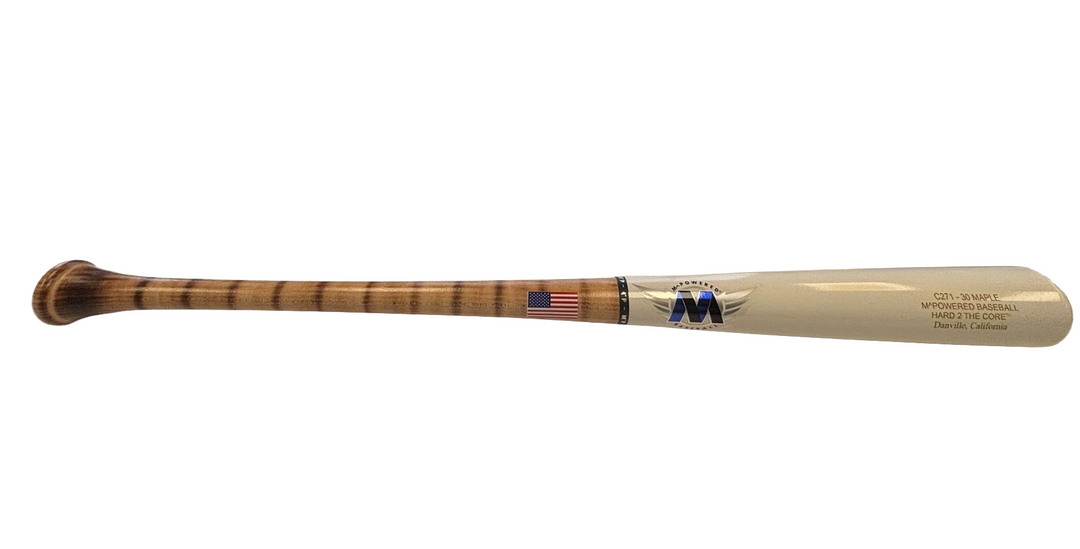 M^Powered M^P C271 Hard 2 The Core Wood Baseball Bat | Maple