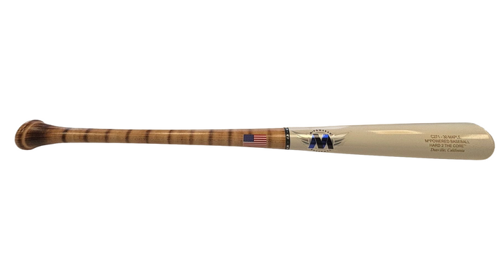 M^Powered M^P C271 Hard 2 The Core Wood Baseball Bat | Maple