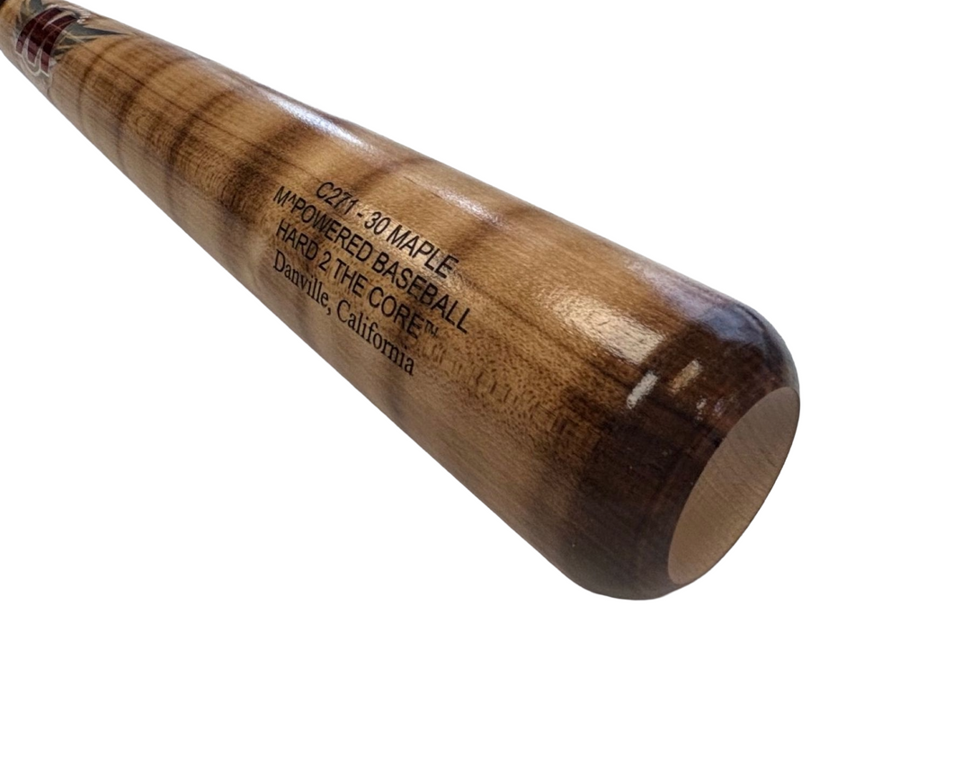 M^Powered M^P C271 Hard 2 The Core Wood Baseball Bat | Maple