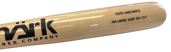 Mark Lumber Youth Pro Limited Wood Bat | Maple | 28" (-7)
