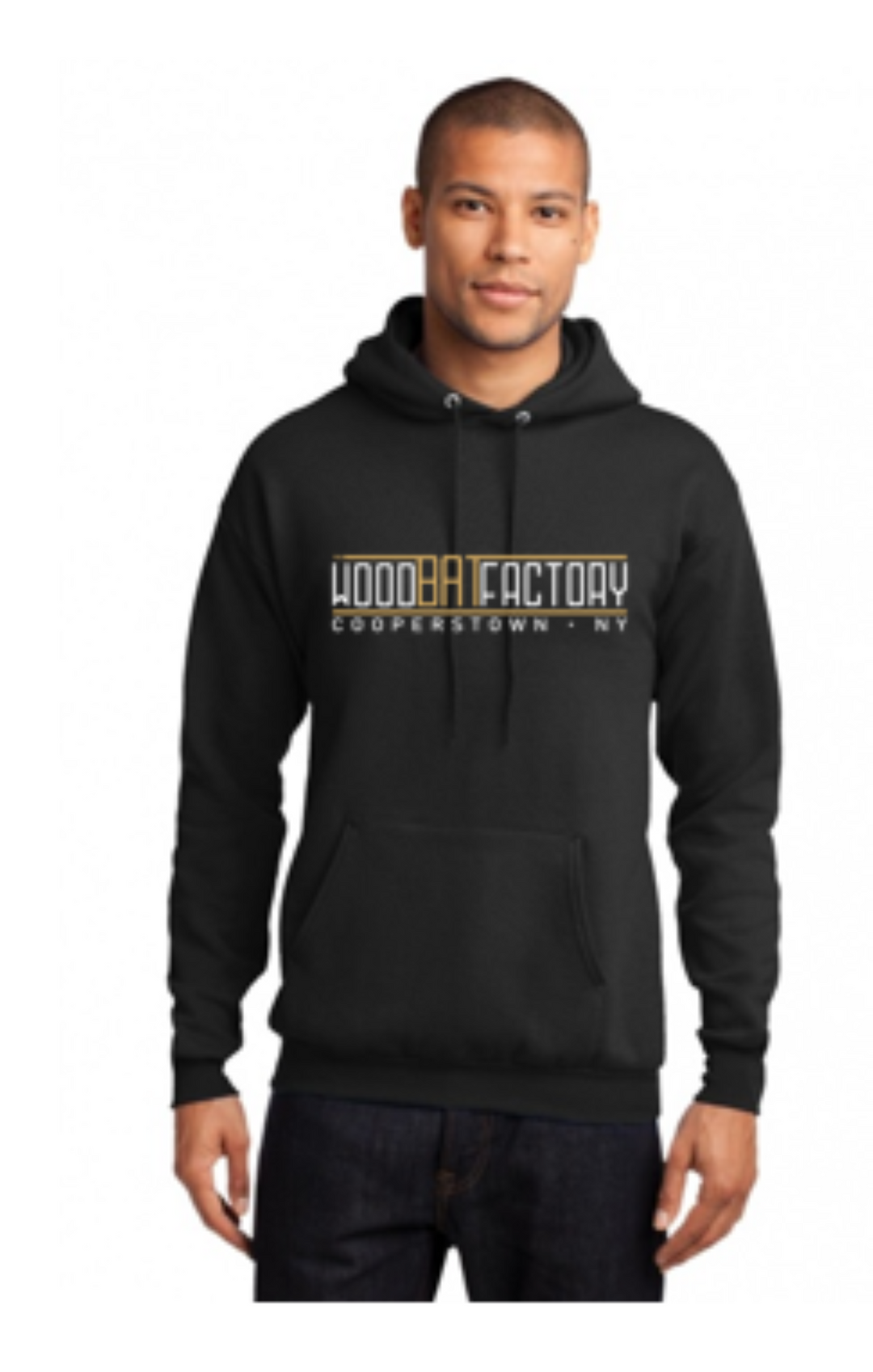 Wood Bat Factory Core Fleece Pullover Hooded Sweatshirt