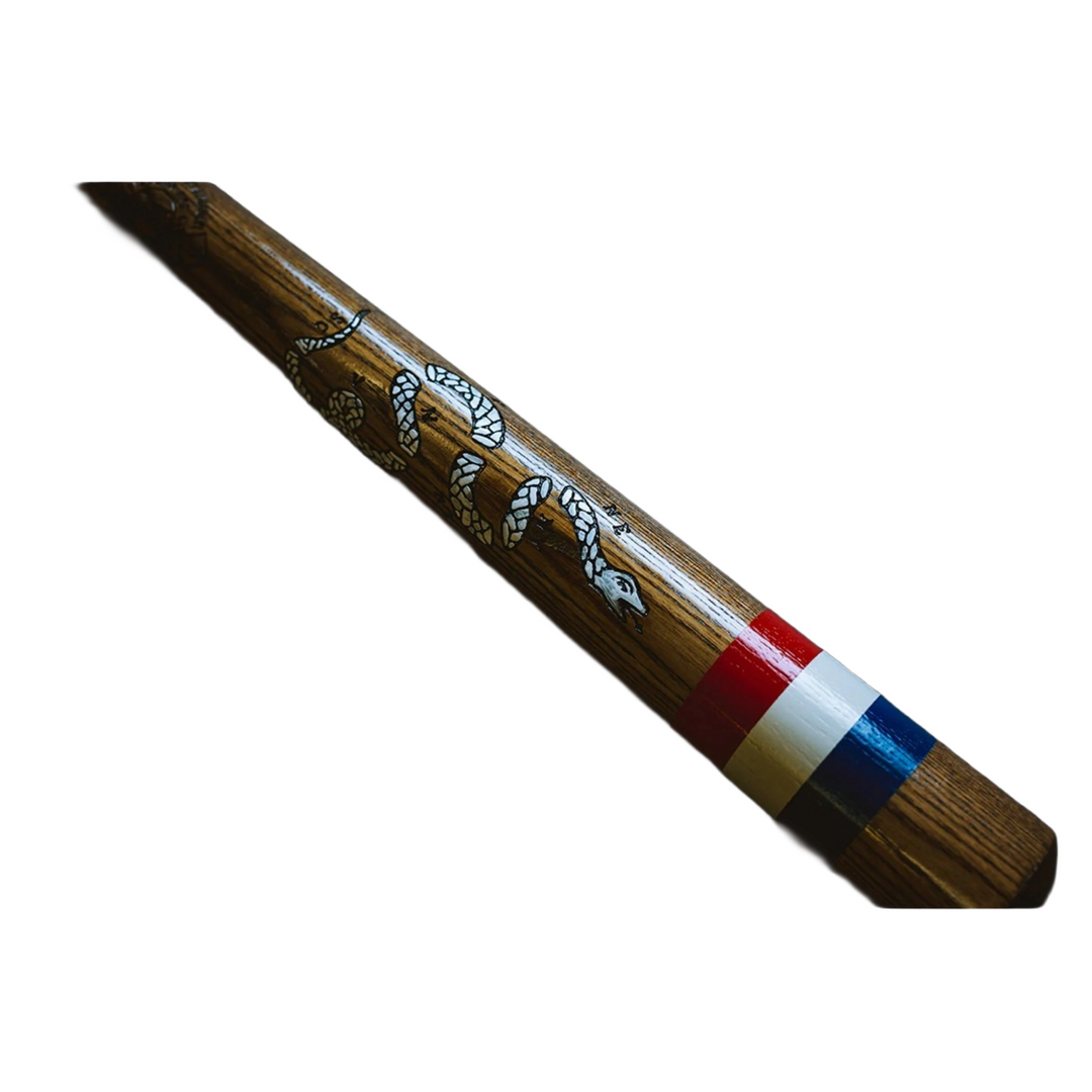 Pillbox 1890 Join or Die Trophy Bat