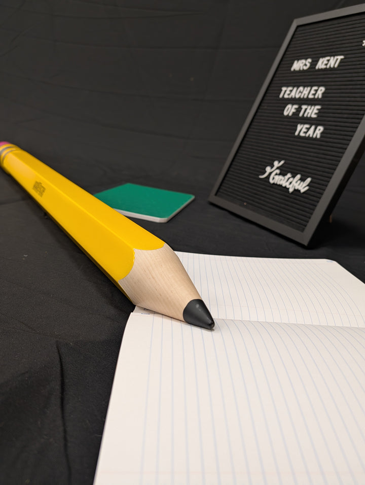 3-Foot Personalized Solid Maple Pencil