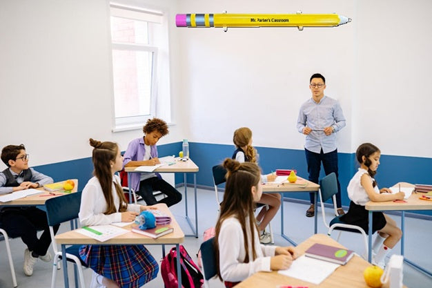 3-Foot Personalized Solid Maple Pencil