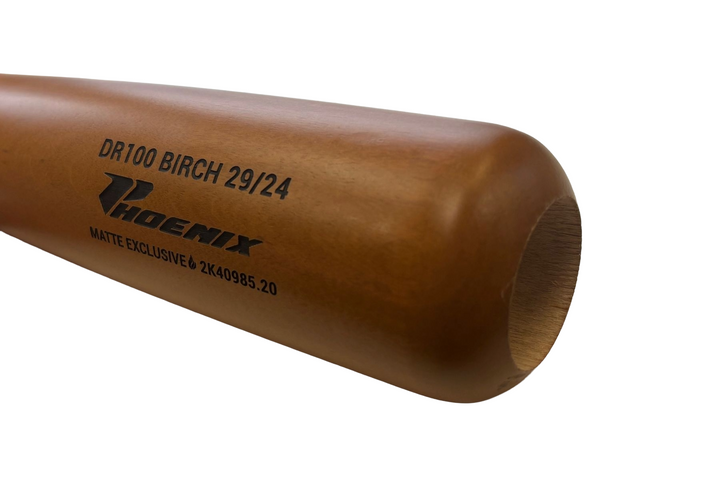 Phoenix DR100 Wood Baseball Bat | Birch