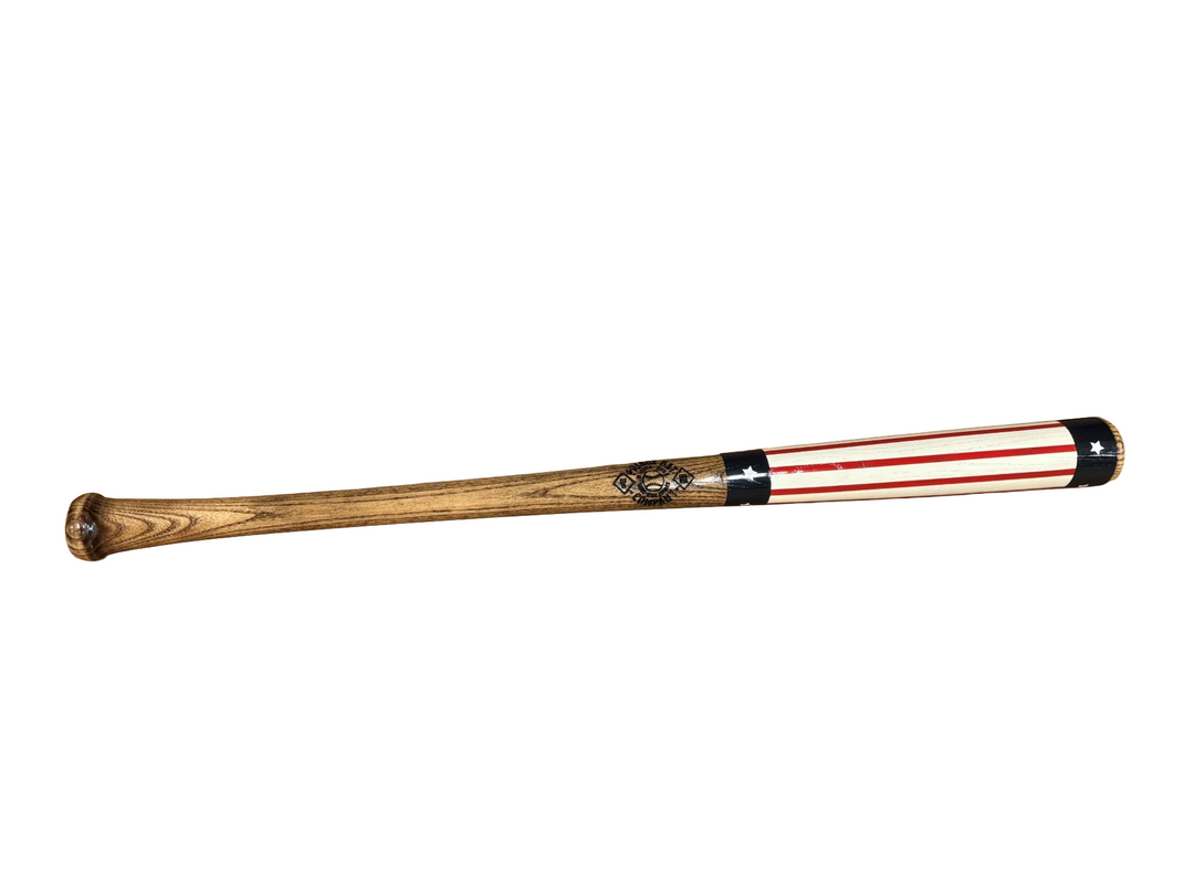 Pillbox Old Glory Wood Bat