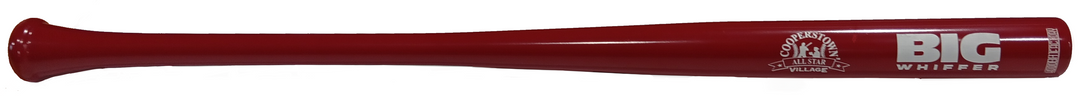 CASV The Big Whiffer Wooden Whiffle Ball Bat | Red / White Engraving