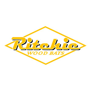 Ritchie Wood Bats Logo in Gold