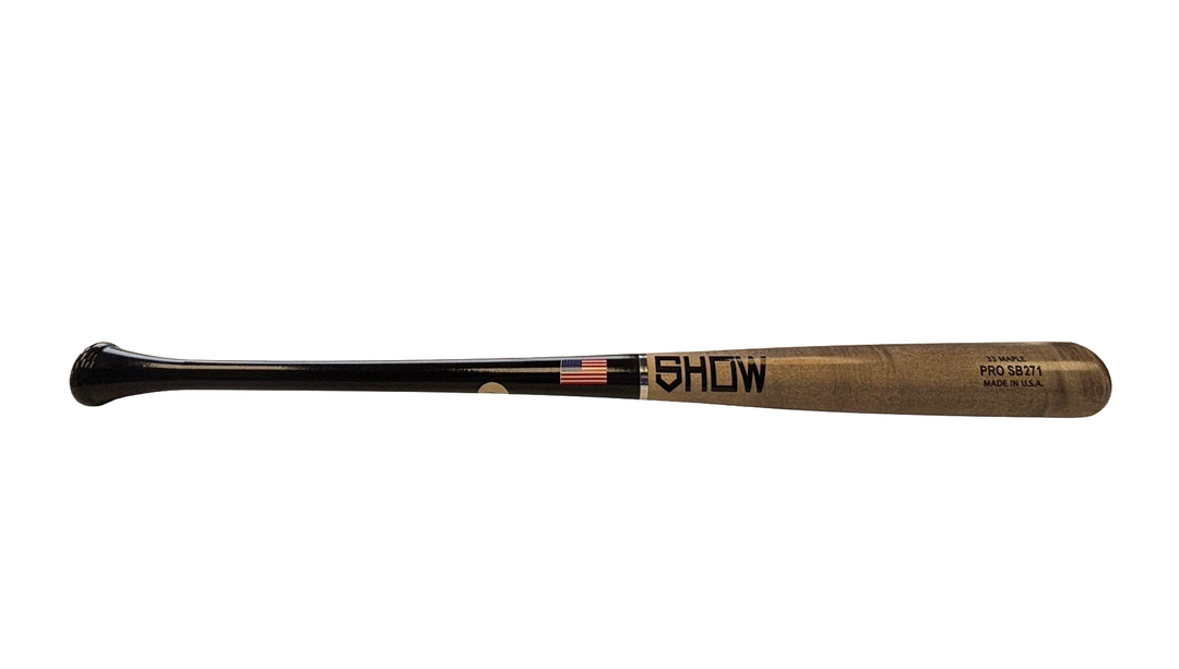 Show Bats PRO SB271 Wood Bat | Maple – The Wood Bat Factory Show Bats PRO SB271 Wood Bat | Maple – The Wood Bat Factory