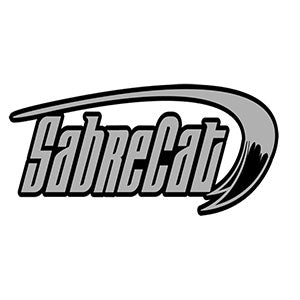 SabreCat Bats Logo in Silver