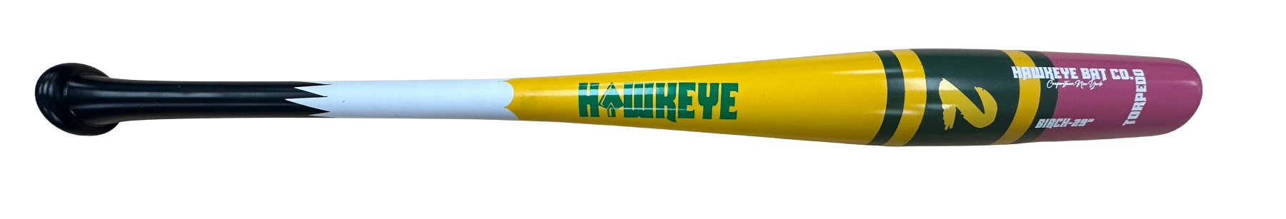 Hawkeye Custom Torpedo Wood Bat | Birch – The Wood Bat Factory