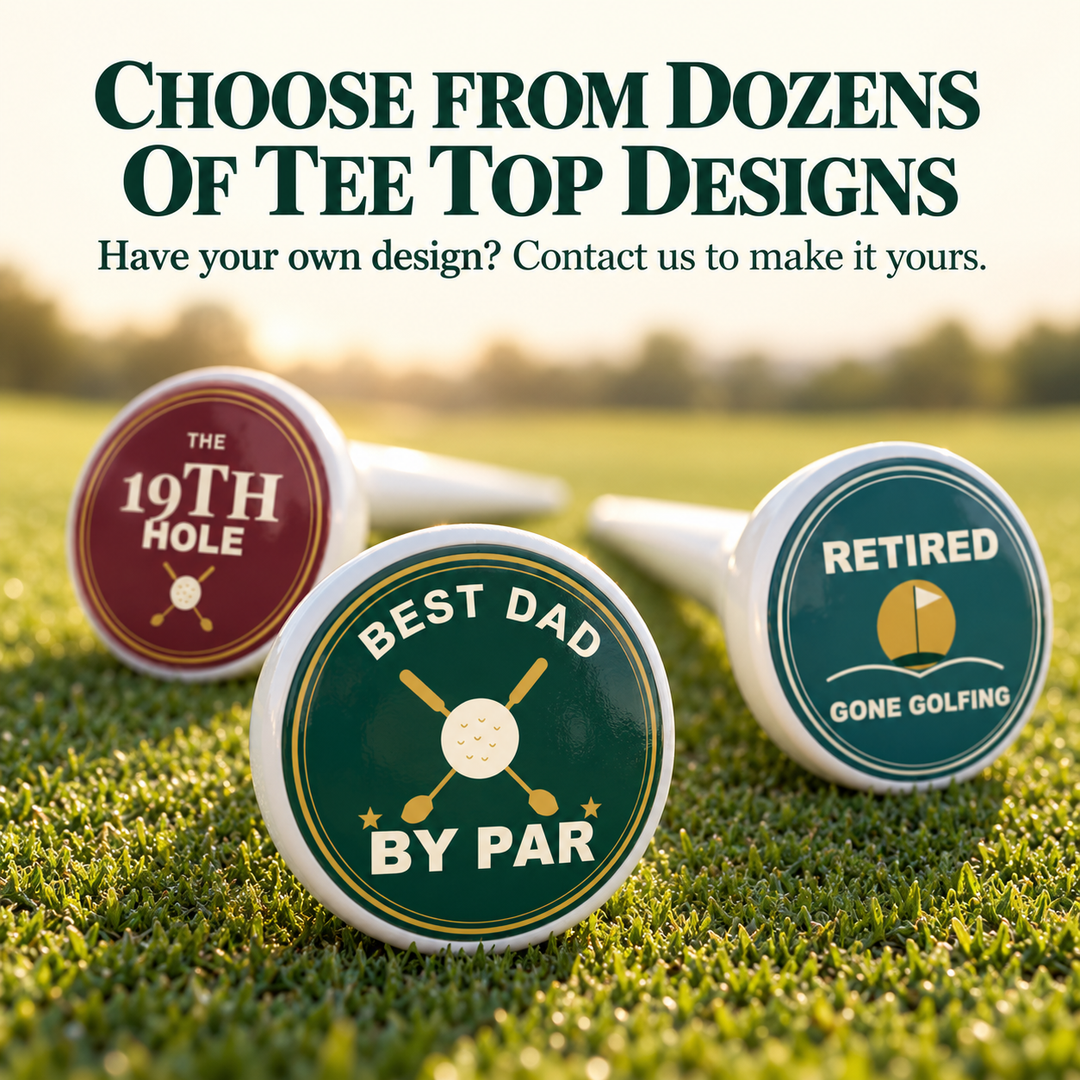 Personalized Giant Golf Tee | 4 Sizes, Made in USA