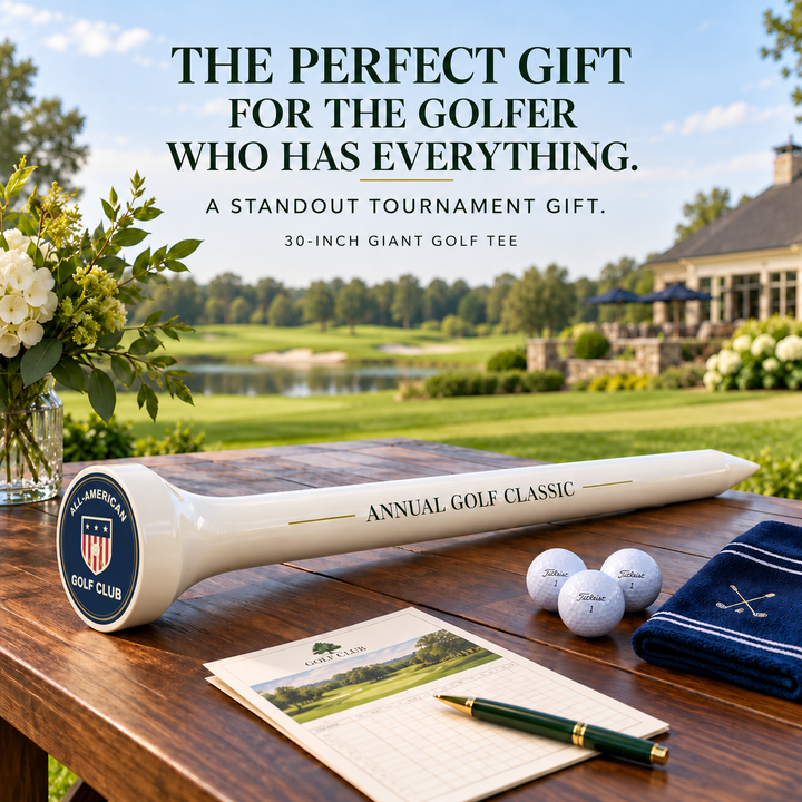 Personalized Giant Golf Tee | 4 Sizes, Made in USA