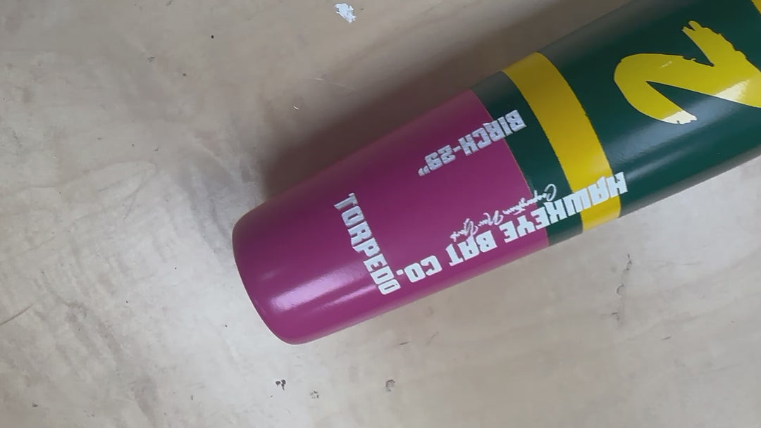 Hawkeye Miller Custom Torpedo Wood Bat | Birch