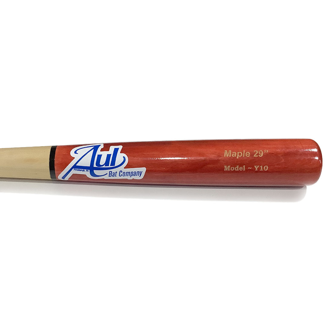 Aul Bat Co. Y10 Wood Baseball Bat | Maple | 29" (-7)