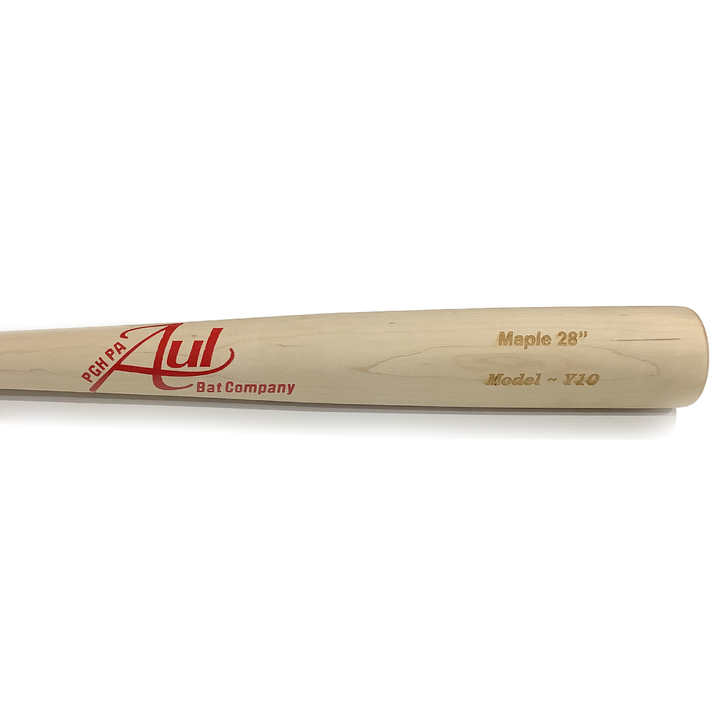 Aul Bat Co. Y10 Wood Bat | Maple | 28" (-4)