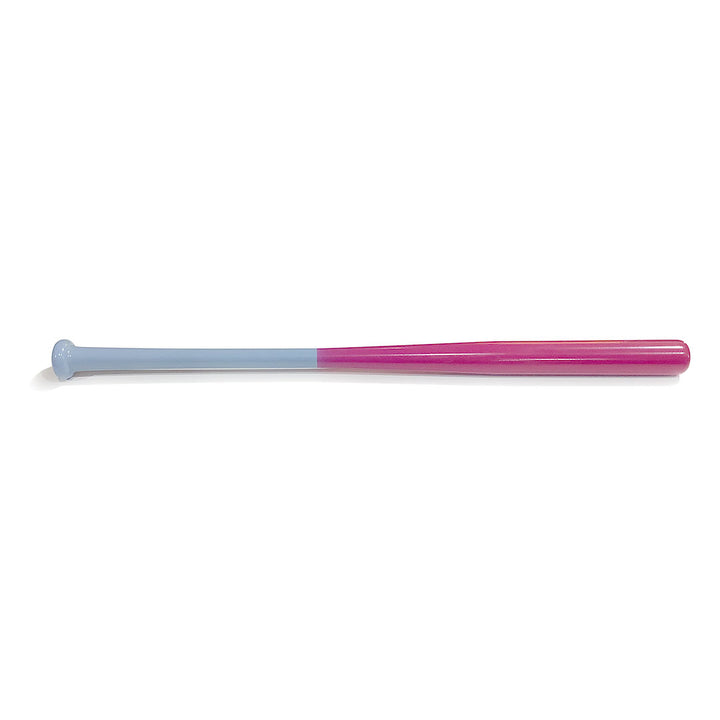 The Big Whiffer Wooden Whiffle Ball Bat | Sky Blue/Pink