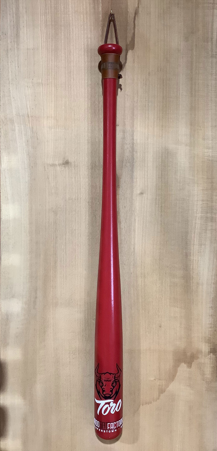 Custom Engraved & Hand Painted Wood Trophy Bat "Toro"