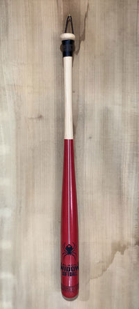 Thumbnail for Custom Engraved & Hand Painted Black Widow SB Wood Trophy Bat
