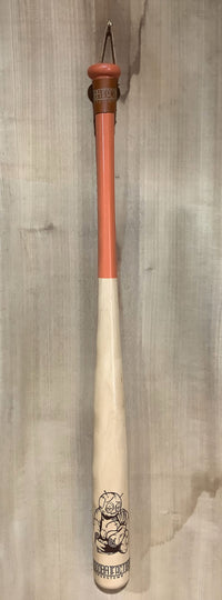 Thumbnail for Custom Engraved & Hand Painted Wood Trophy Bat Natural 