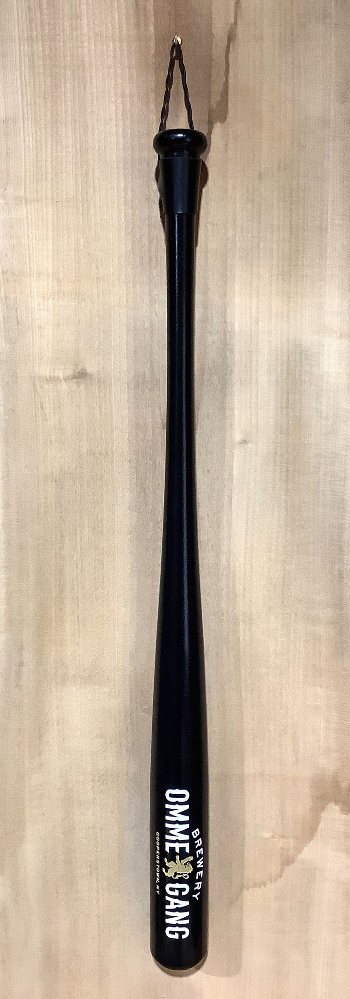 Custom Engraved & Hand Painted Wood Trophy Bat "Ommegang"