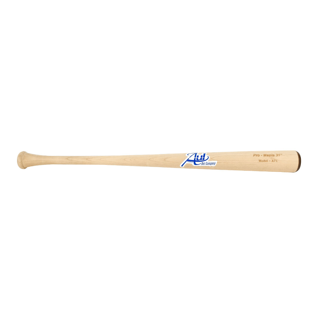 Playing Bats Aul Bat Co. Aul Bat Co. A71 Wood Baseball Bat | Maple