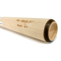 Thumbnail for Playing Bats Aul Bat Co. Aul Bat Co. A71 Wood Baseball Bat | Maple