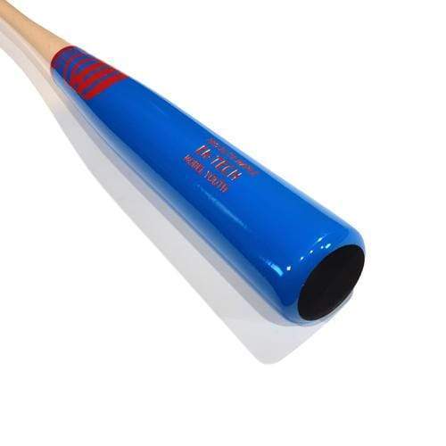 Axis Bats Playing Bats Natural | Blue | Red / 28" (-5) Axis Youth Model Wood Bat | Maple | 28" (-5) | Natural/Blue/Red