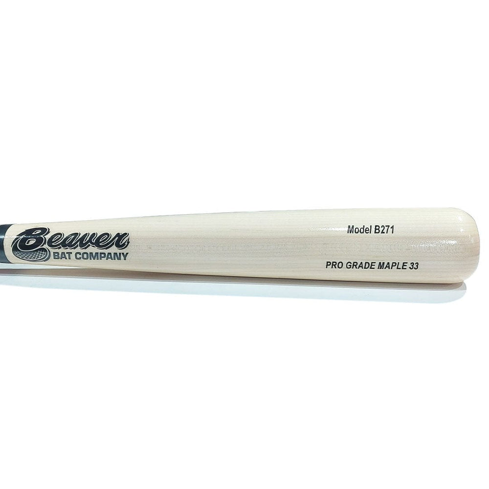 Beaver Bat Co. Playing Bats Beaver Bat Co. Model B271 Wood Baseball Bat | Maple