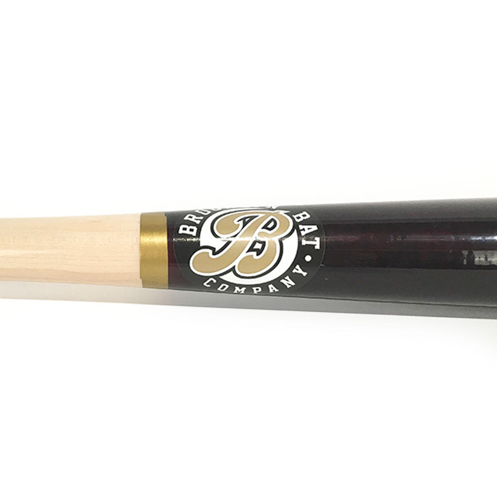 Brooklyn Bat Co. Playing Bats Natural | Dark Maroon | Gold / 34" / (-2) Brooklyn Bat Co. Model RM3 Wood Baseball Bat | Maple