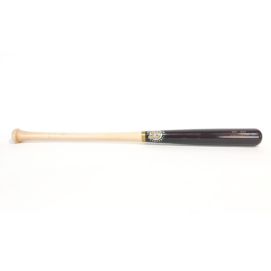 Brooklyn Bat Co. Playing Bats Natural | Dark Maroon | Gold / 34" / (-2) Brooklyn Bat Co. Model RM3 Wood Baseball Bat | Maple
