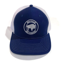 Thumbnail for Buffalo Bat Co Apparel Royal Blue | White Buffalo Bat Co. Trucker Hat