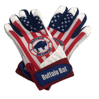 Thumbnail for Buffalo Bat Co Batting Gloves Youth Small / USA Buffalo Bat Co. Youth Batting Glove