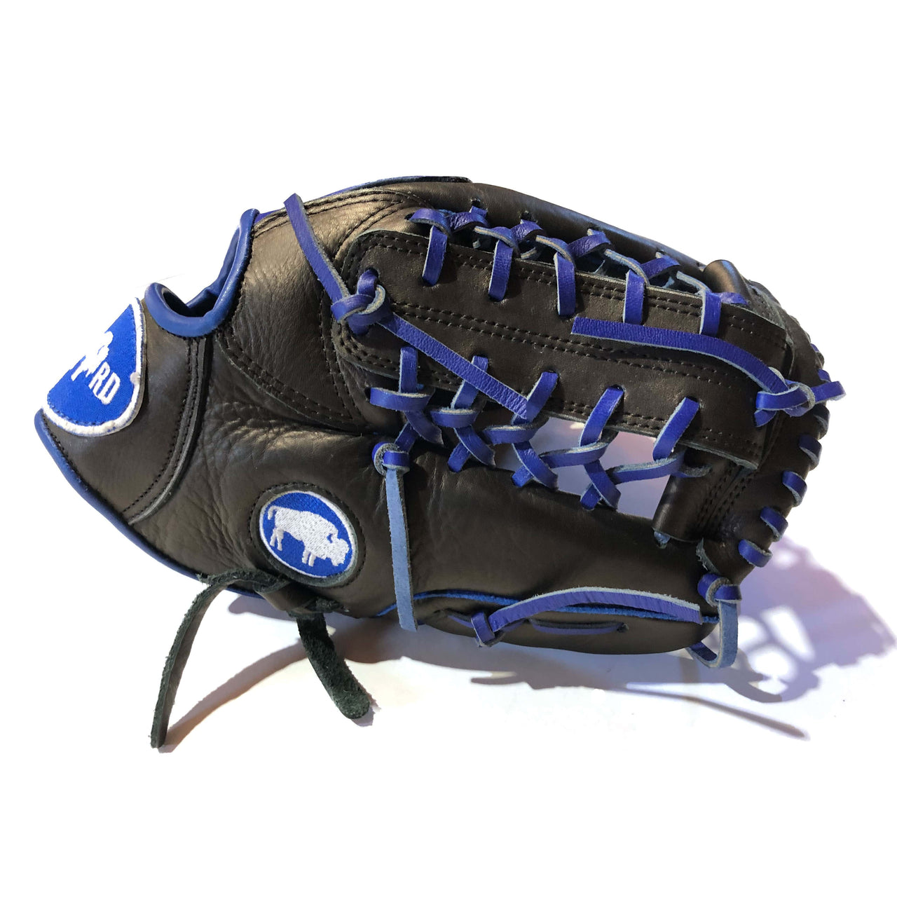 Buffalo Bat Co Fielding Gloves Black | Blue | White Herd Premium Fielding Glove
